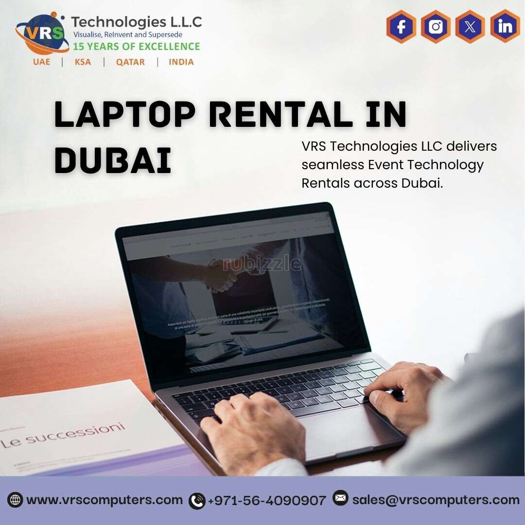 Looking for Business Laptop Rental in Dubai?