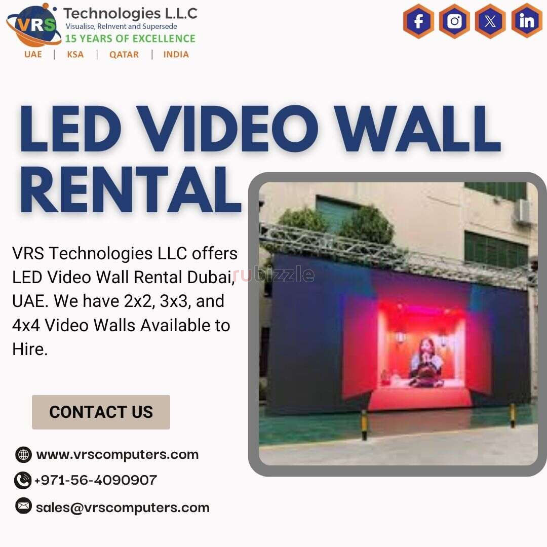 Dynamic LED Video Wall Rental for Events