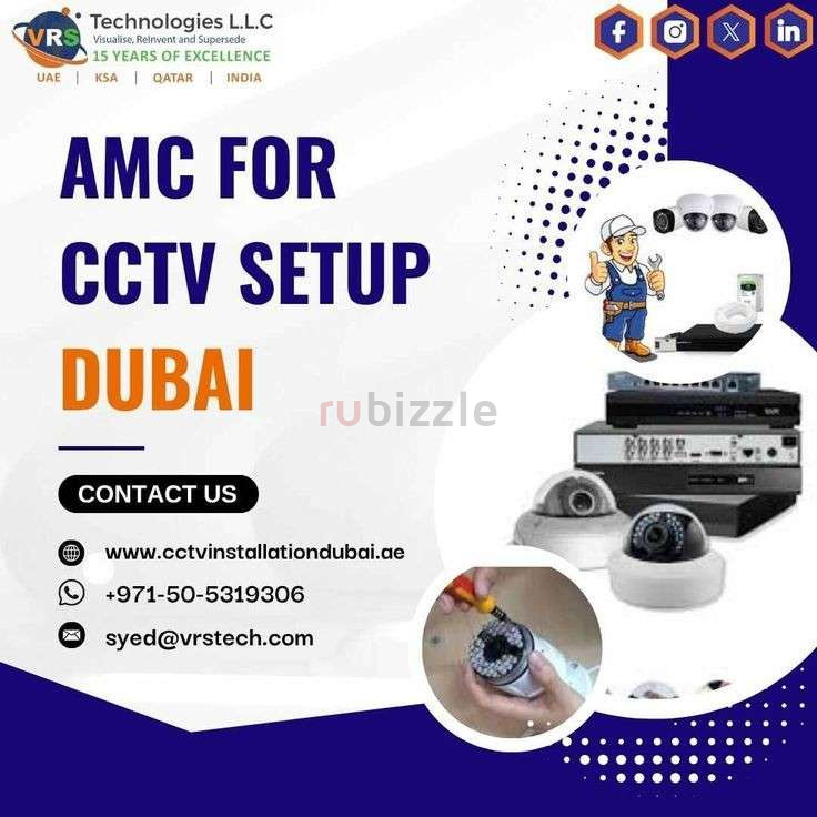 Need Expert AMC Coverage for CCTV Installations Dubai?