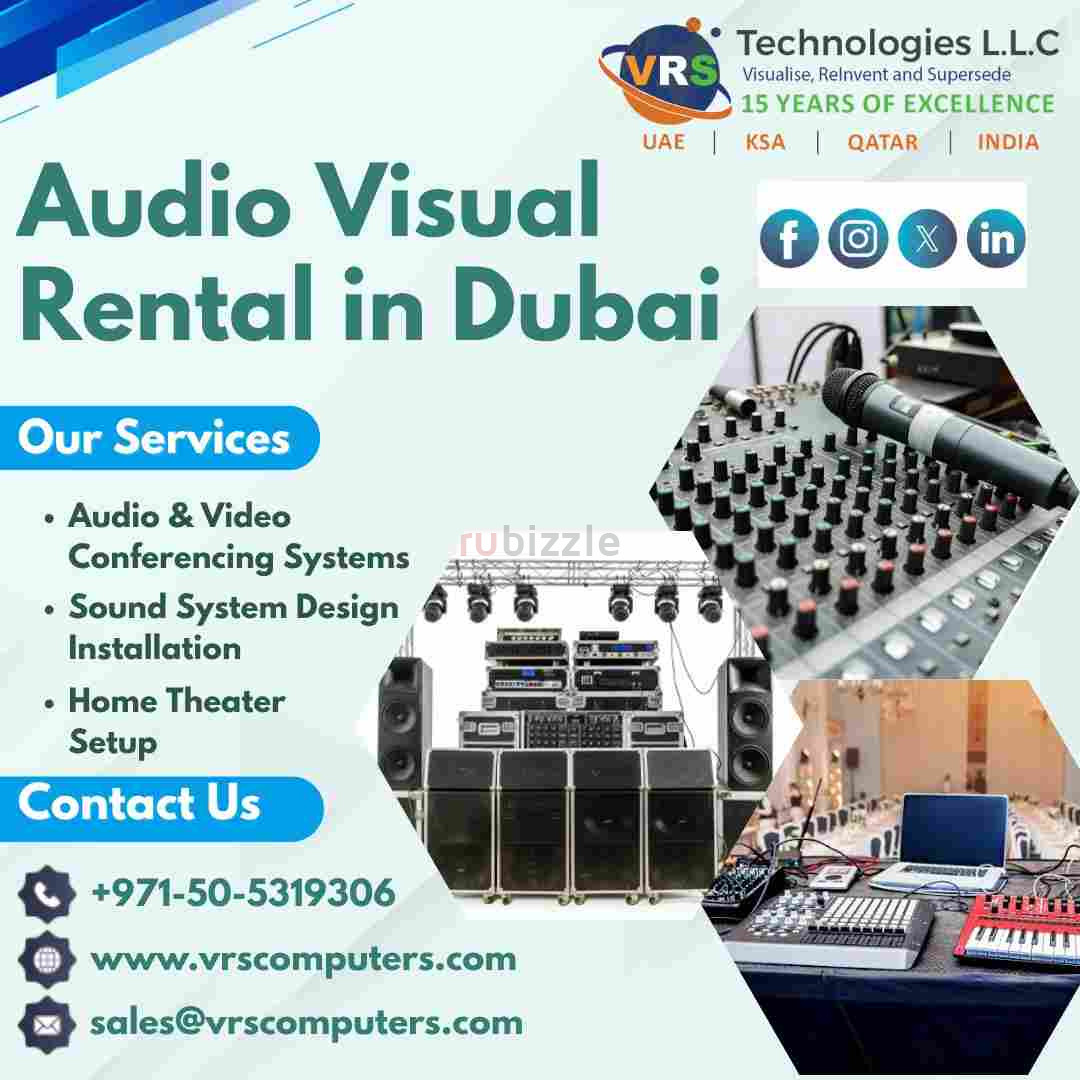 How to Choose the Best Audio Visual Rental in Dubai?