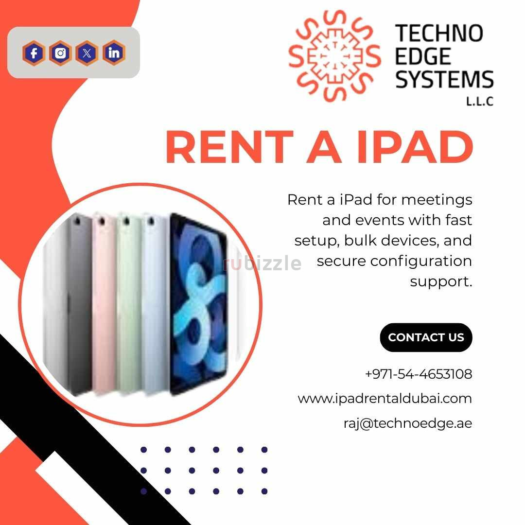 Where to Get Reliable Rent a iPad in Dubai Today?