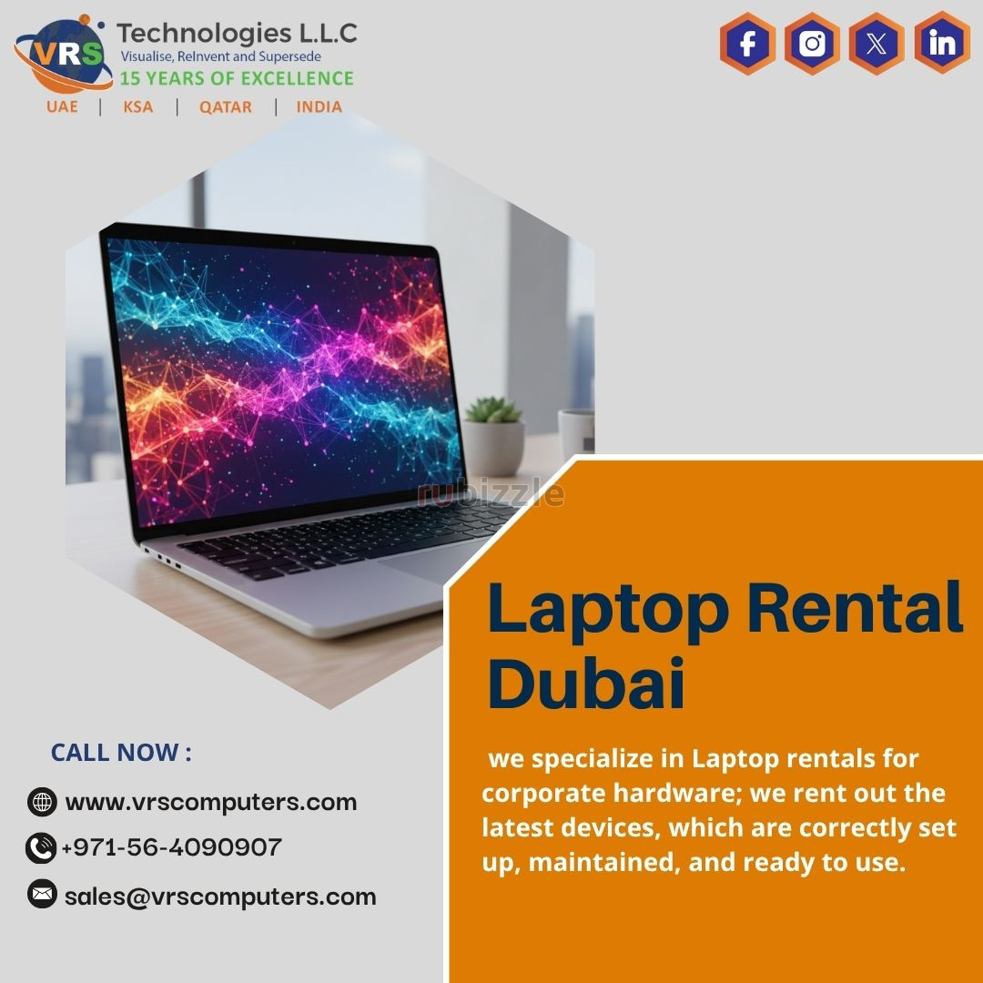 Perfect Laptop Rental Dubai for Roadshows?