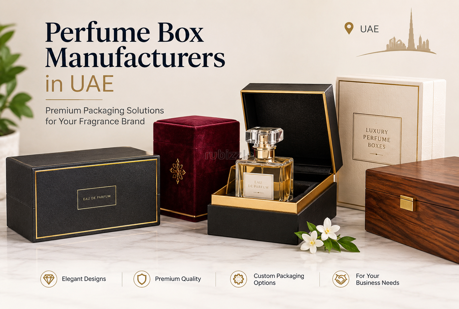 Luxury perfume gift box suppliers in UAE