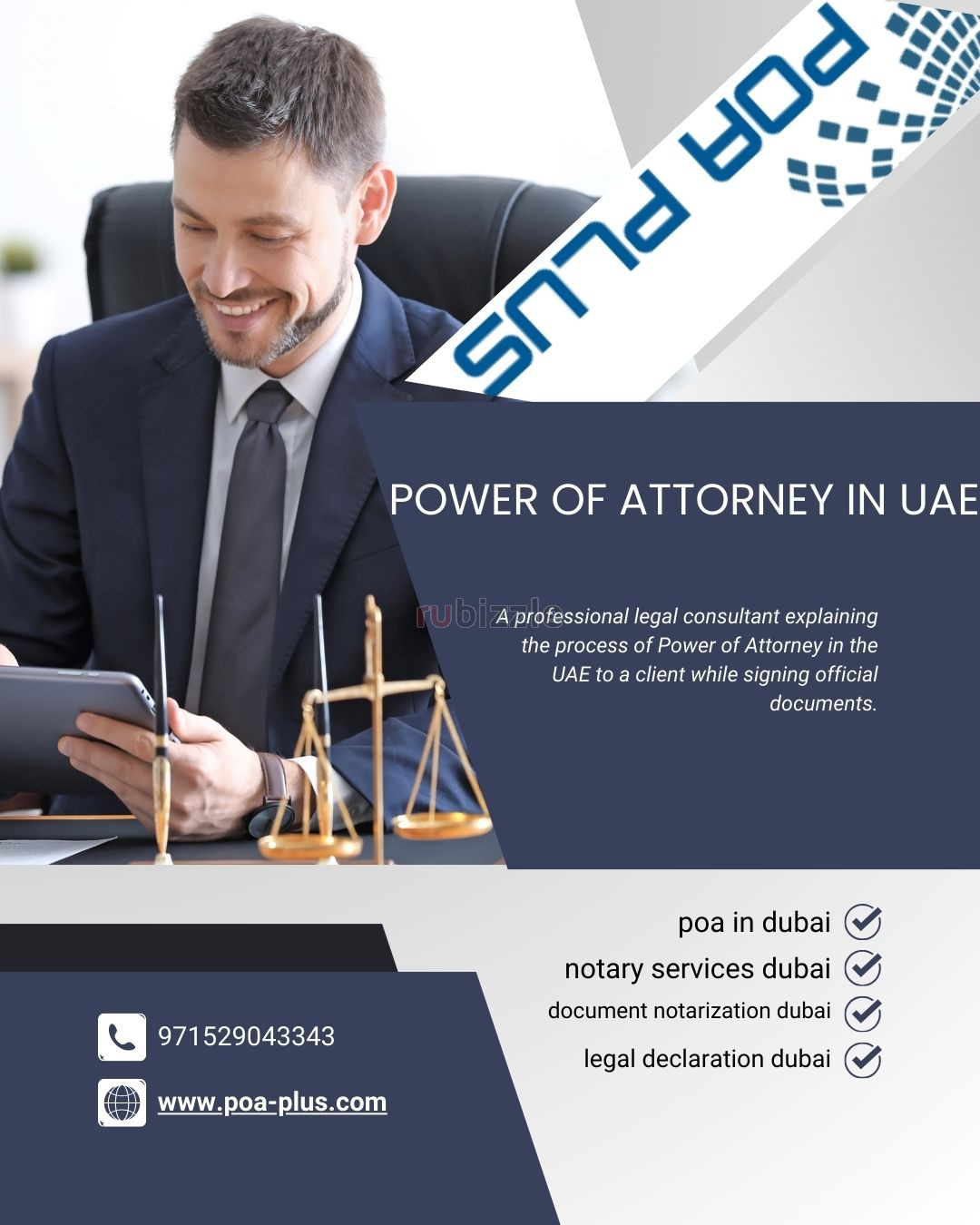 Online POA Dubai – Easy and Secure Power of Attorney Service