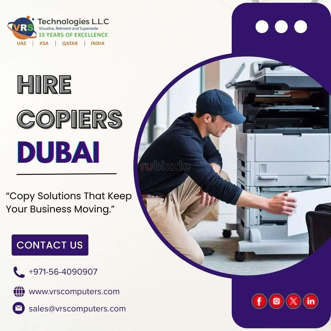 Dubai Copier Rental – High-Speed Machines, Low Prices