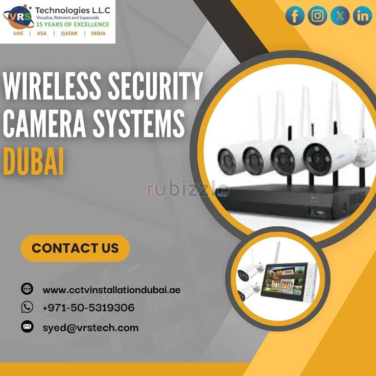 Want Easy Wireless Security Camera Systems Dubai Setup?