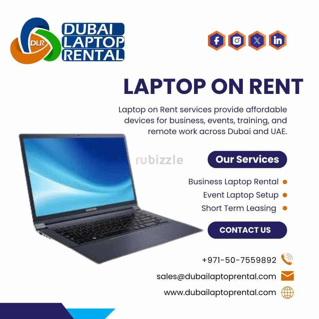 Where to Get Laptop on Rent in Dubai Fast?