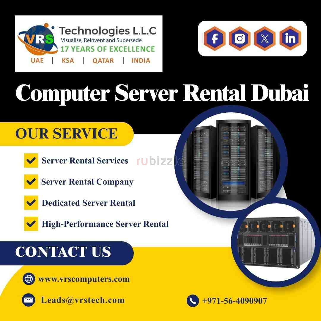 Why Choose Professional Computer Server Rental Dubai Services?