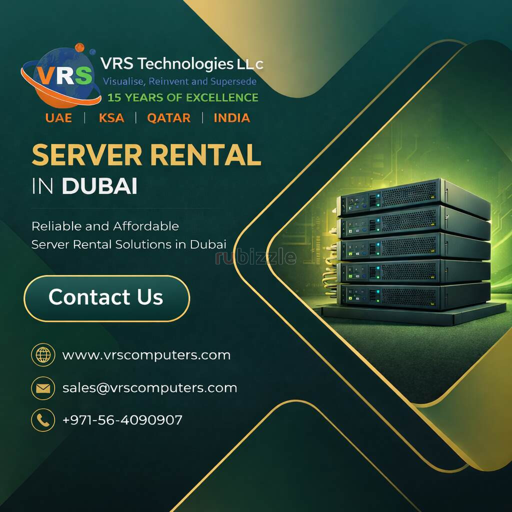 Same-Day Server Rental Available in Dubai – Call Now
