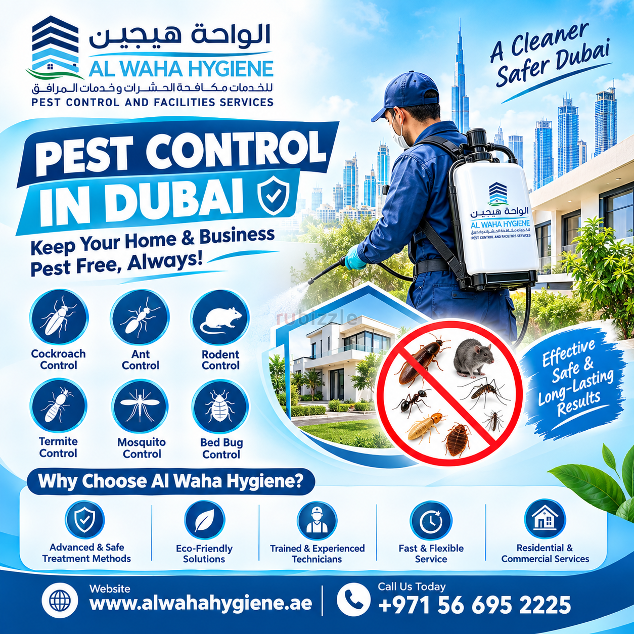 Pests Keep Returning? Pest Control Dubai – +971 56 695 2225