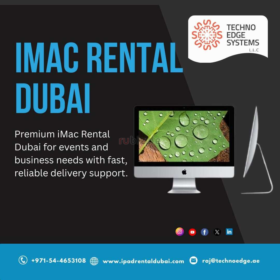 Affordable iMac Rental Dubai with Fast Delivery