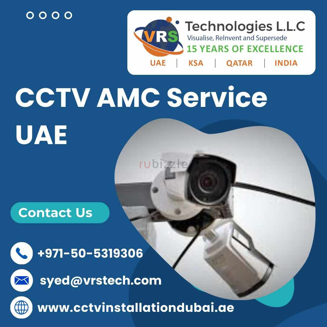 Want Flexible CCTV AMC Service UAE Plans Today?