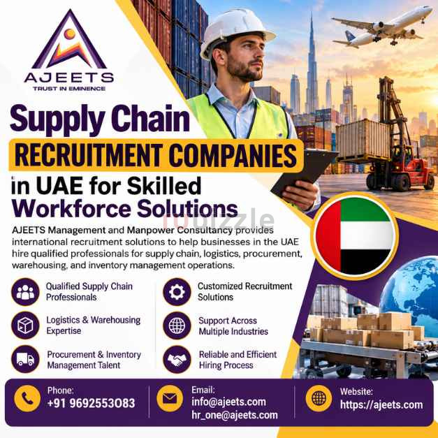 Supply Chain Recruitment Companies in UAE for Skilled Workforce Soluti