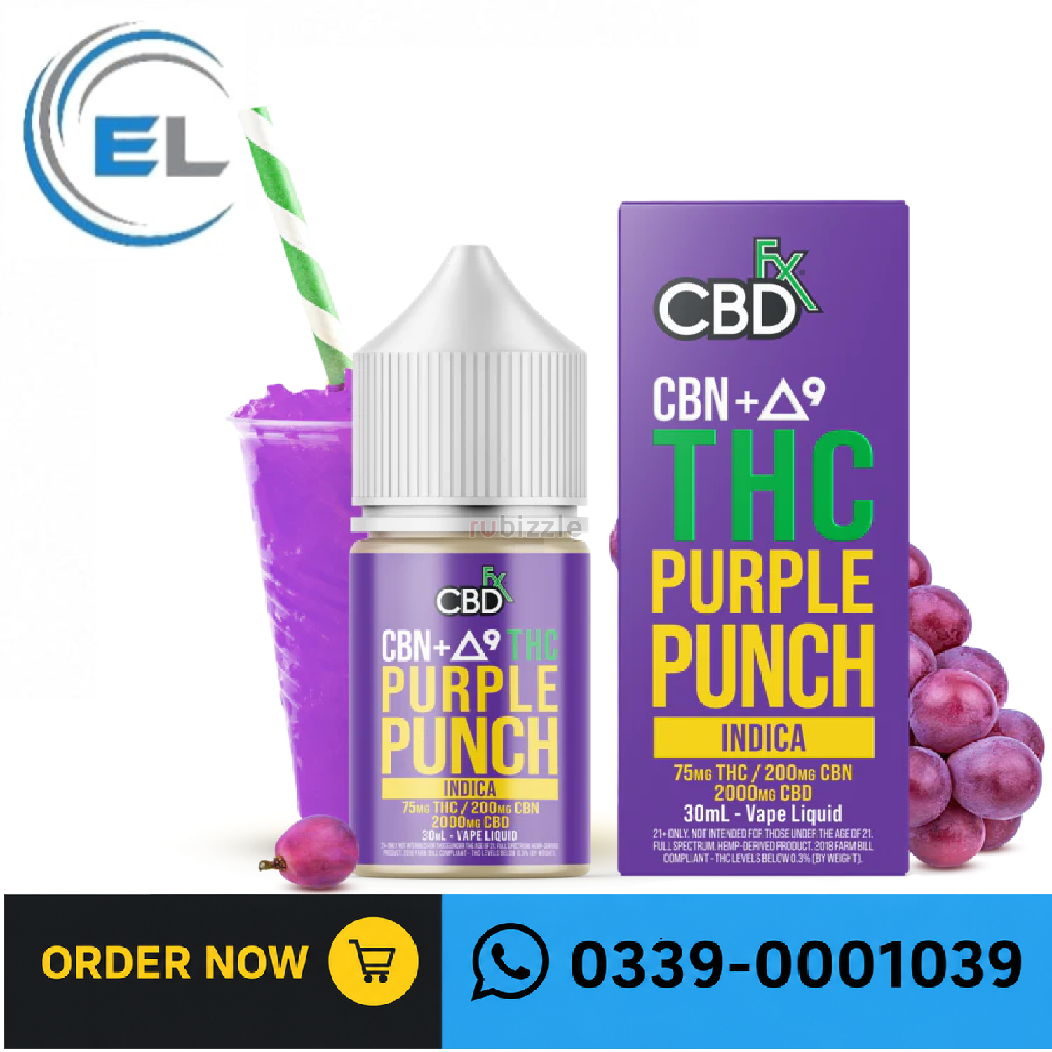 Delta-9 THC CBD Vape Juice In Pakistan [03390001039]