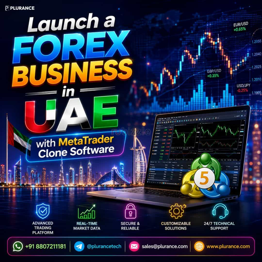 Launch a Forex Business in UAE with MetaTrader Clone Software