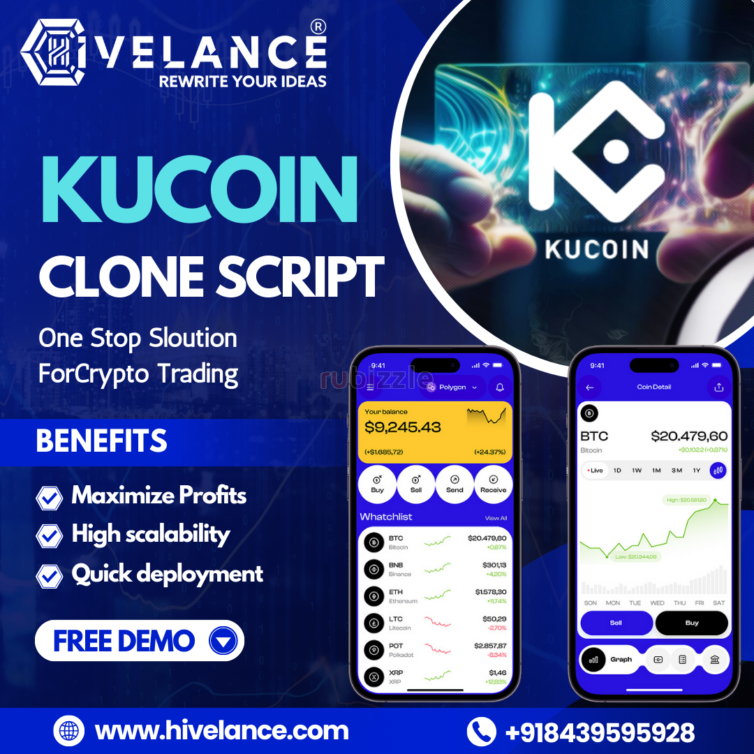 Launch Your Own Crypto Business with Hivelance's Kucoin Clone Script