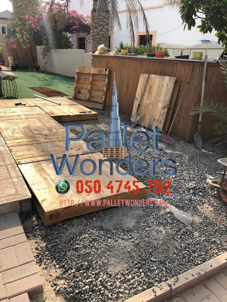 pallets0555450341 used