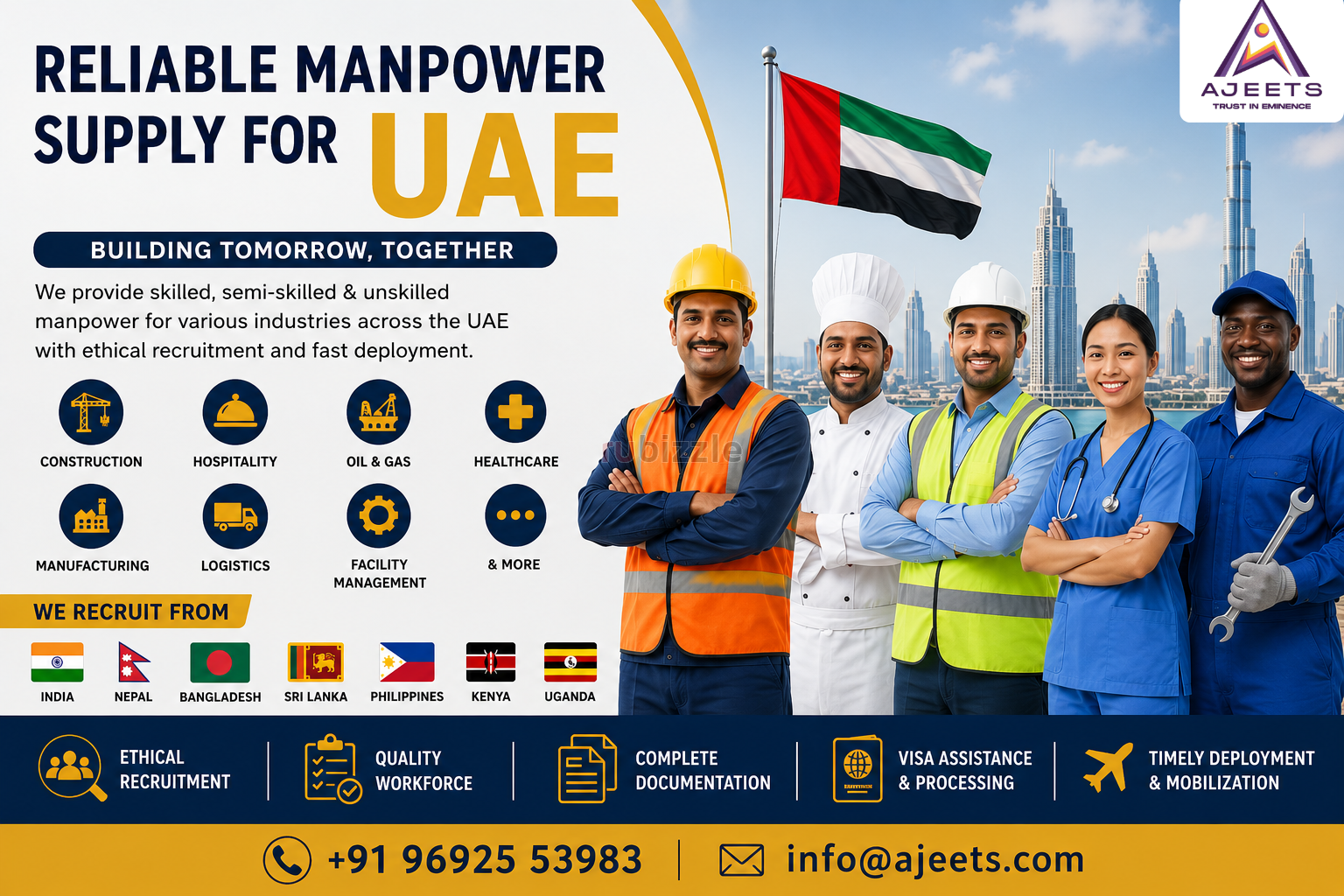 Reliable International Recruitment Services for UAE Employers | Hire S