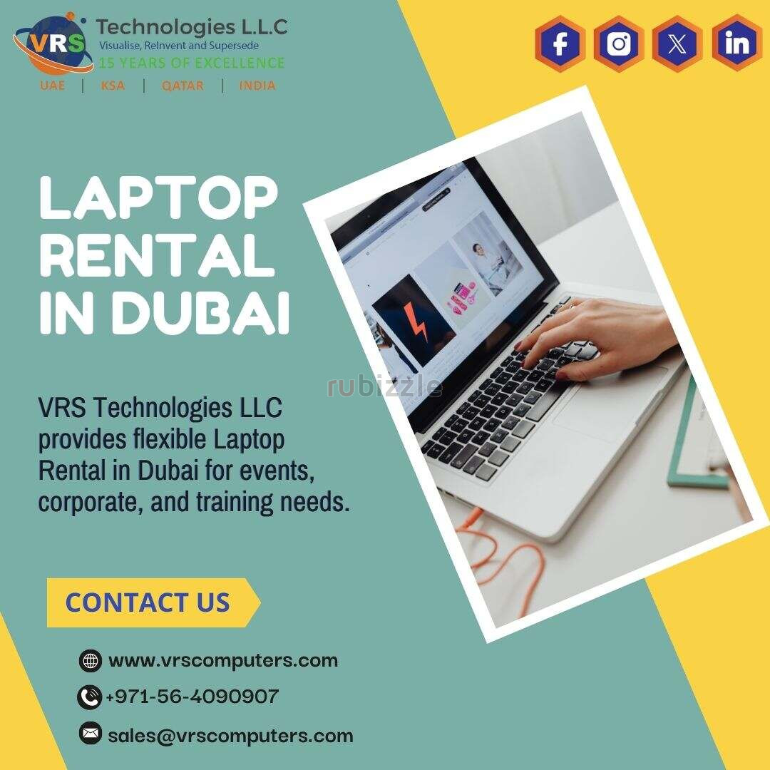 Flexible Laptop Rental Dubai for Short Term Projects