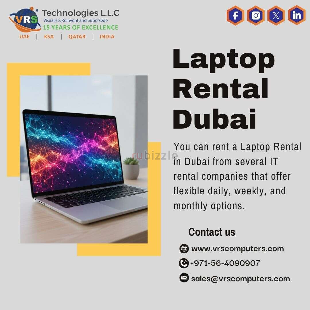 Laptop Rental Dubai for Photo Editing Pros?