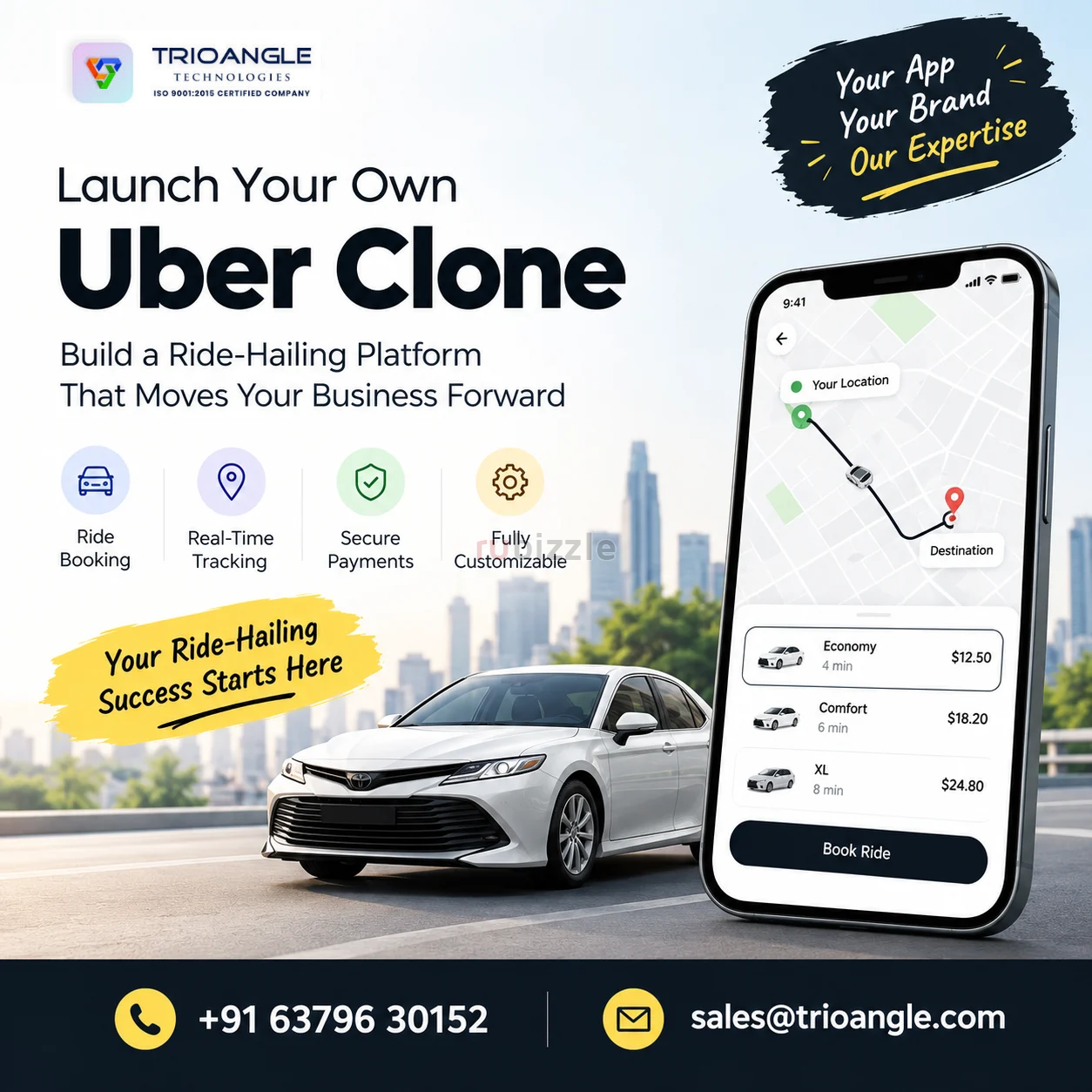 Build Your Uber Clone & Save 40% This Halloween