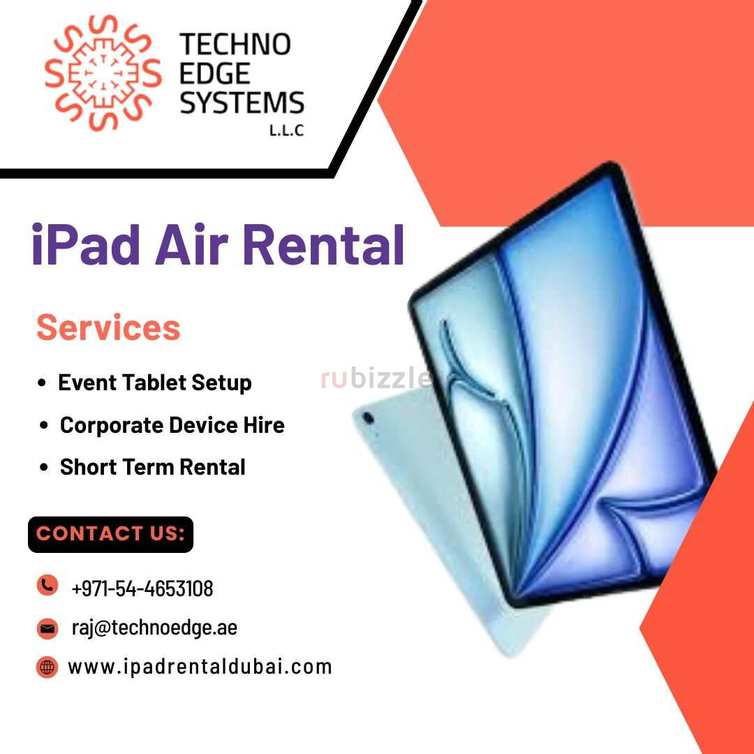 Boost Your Business with Reliable iPad Air Rental in Dubai