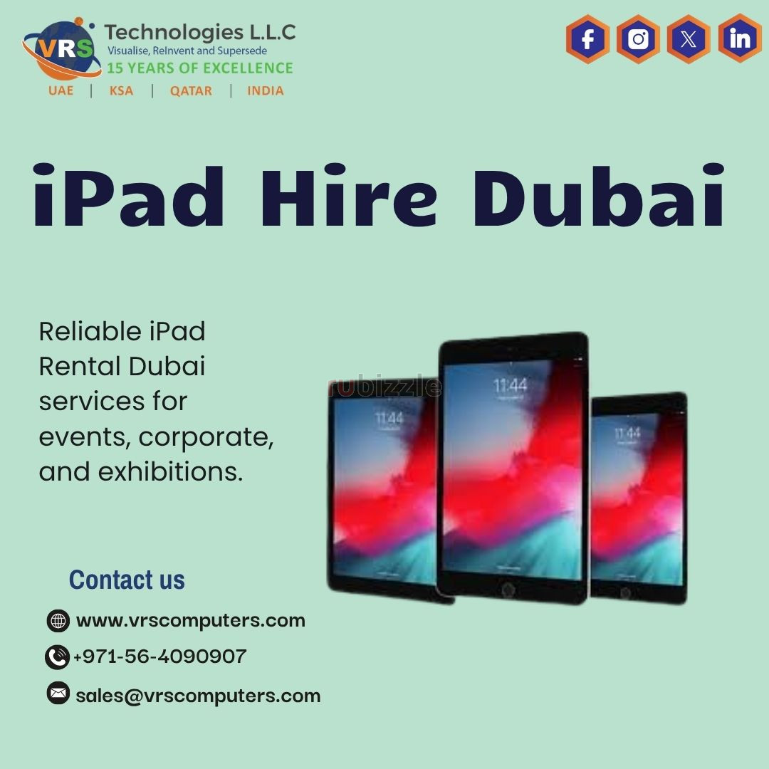 Budget iPad Hire Dubai Long Term?