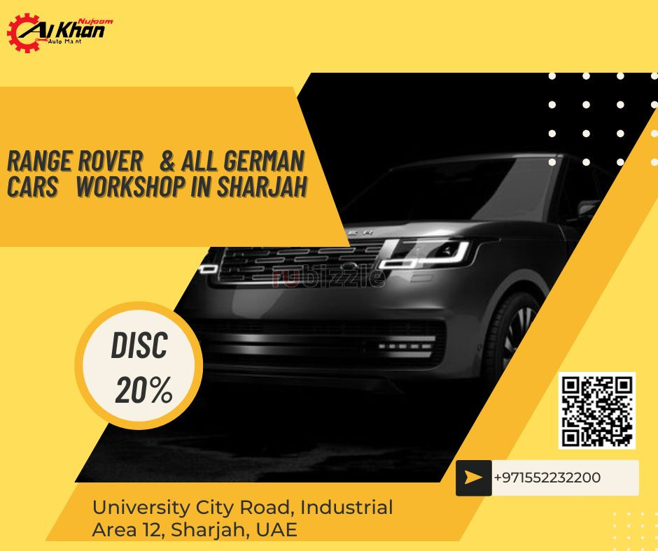 Your Trusted Specialist for Range Rover and All German Cars in Sharjah