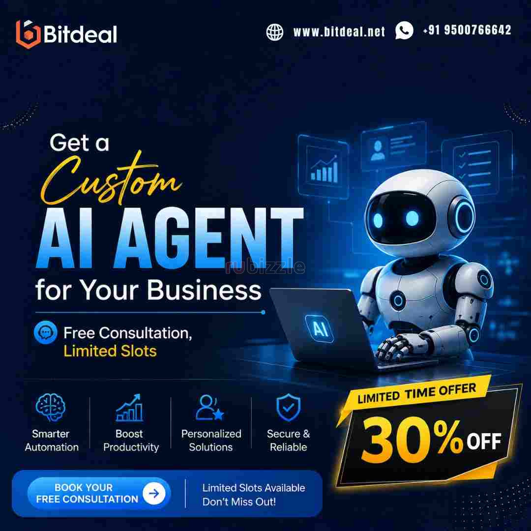 Get a Custom AI Agent for Your Business - Free Consultation, Limited S