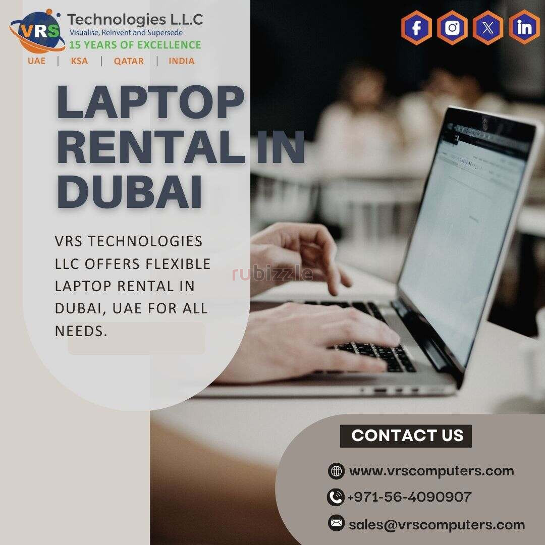 Flexible Laptop Rental in Dubai for Short Term Use