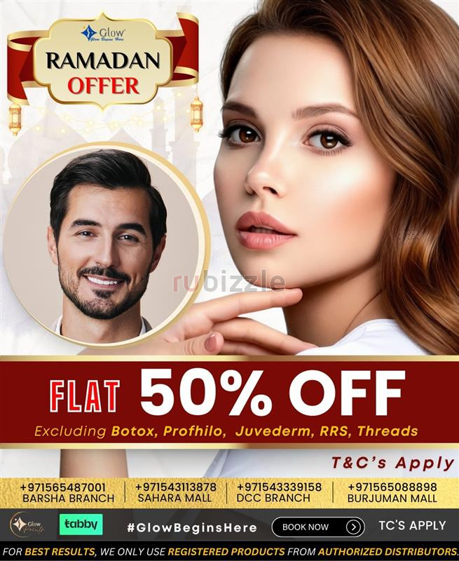 Ramadan Special – Flat 50% Off Aesthetic & Dermatology Treatments