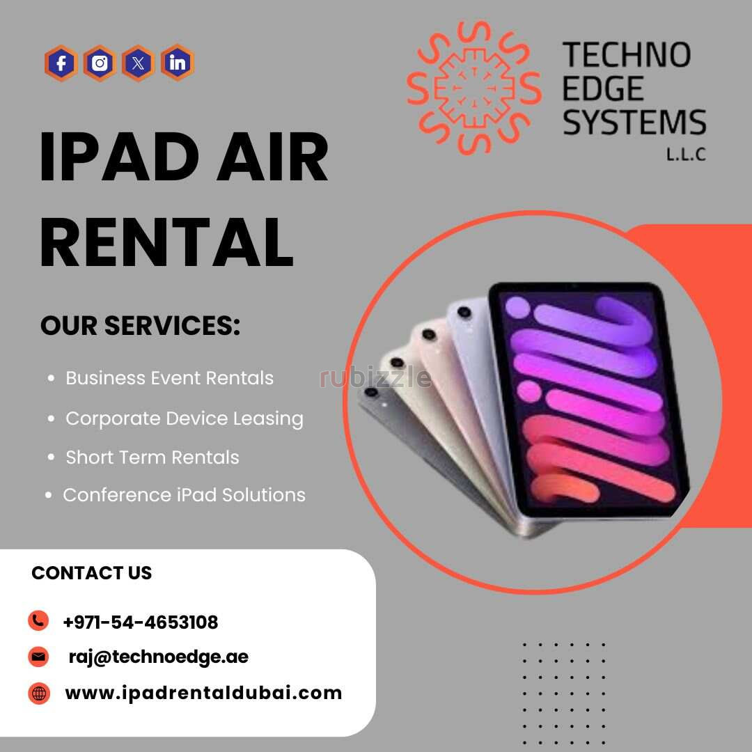 Why Is iPad Air Rental in Dubai a Smart Choice?