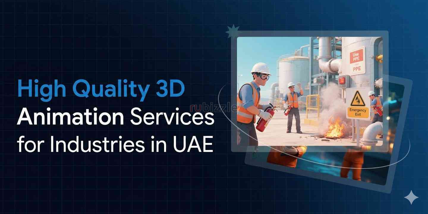 High Quality 3D Animation Services for Industries in UAE