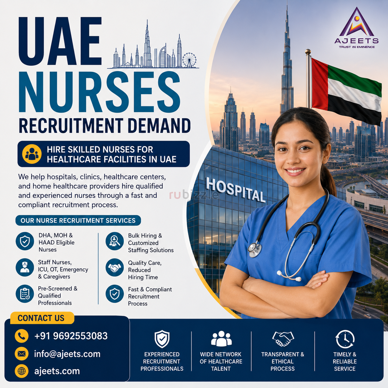 Nurses Recruitment Demand in UAE | Hire Skilled Nurses from India, Nep