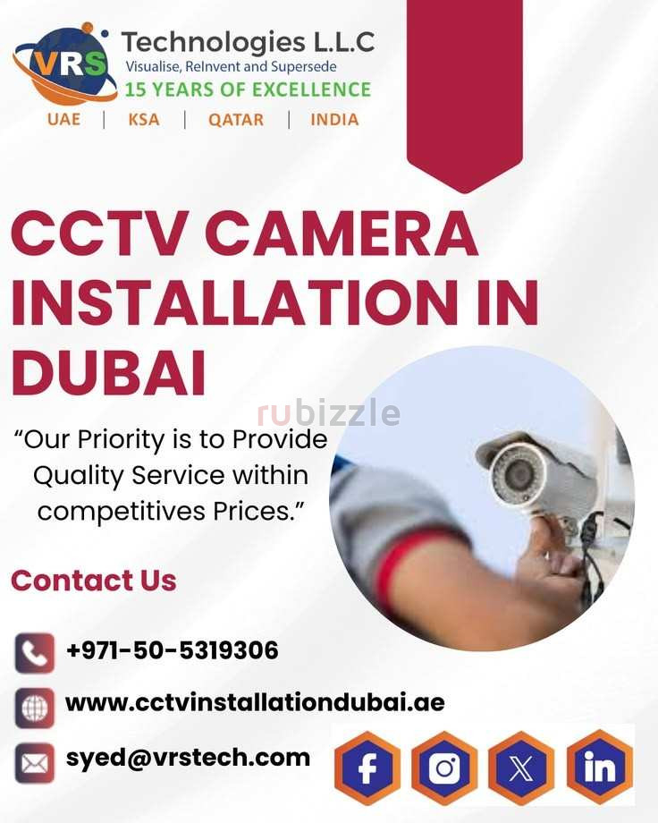 Want a Top-Rated CCTV Camera Installation in Dubai Team?