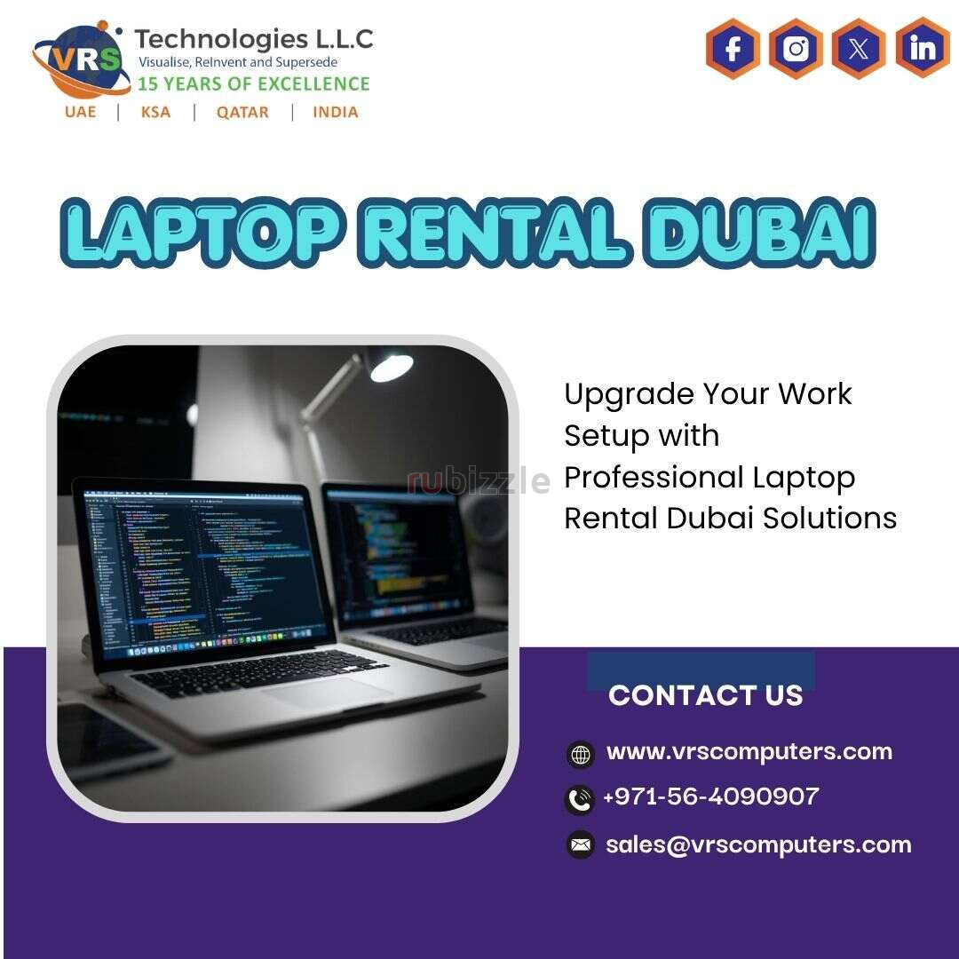 Workshop Ready Laptop Rental Dubai for Training and Seminars