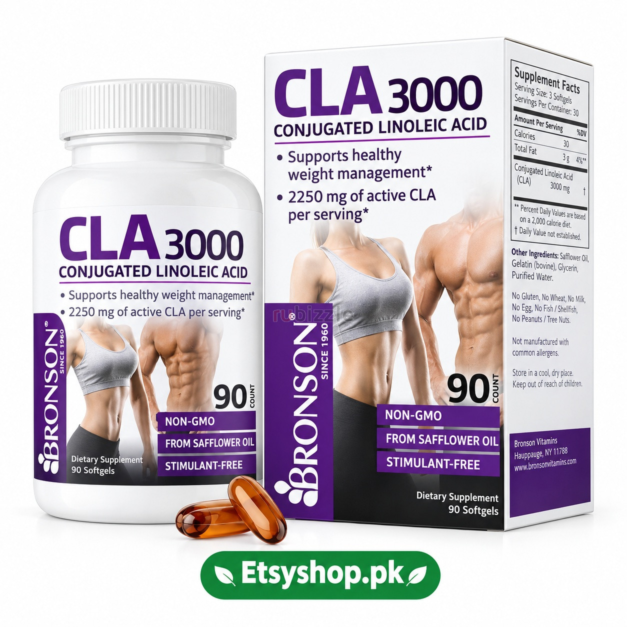 CLA 3000 Conjugated Linoleic Acid – In Karachi 03020019191