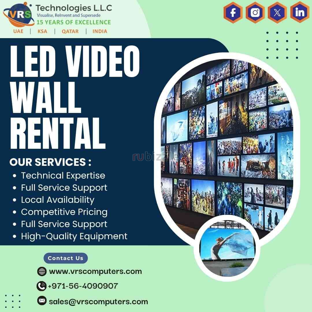 Professional LED Video Wall Rental for Corporate Functions