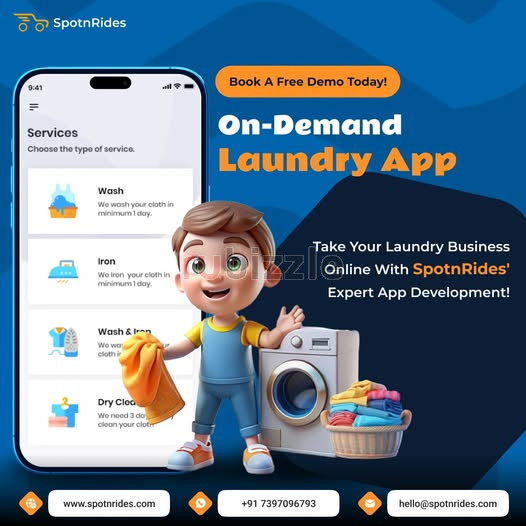 Start Your On-Demand Laundry Venture with a Professional Uber for Laun