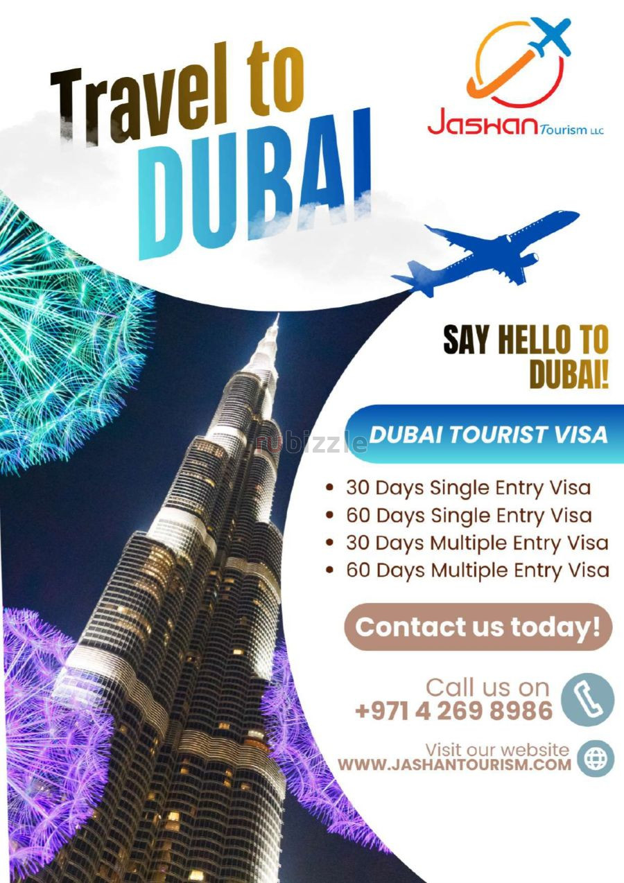 Jashan Tourism : Dubai Tourist Visa