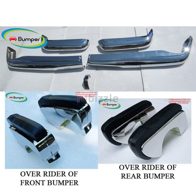 Mercedes Pagode W113 (1963 -1971) bumpers with guard