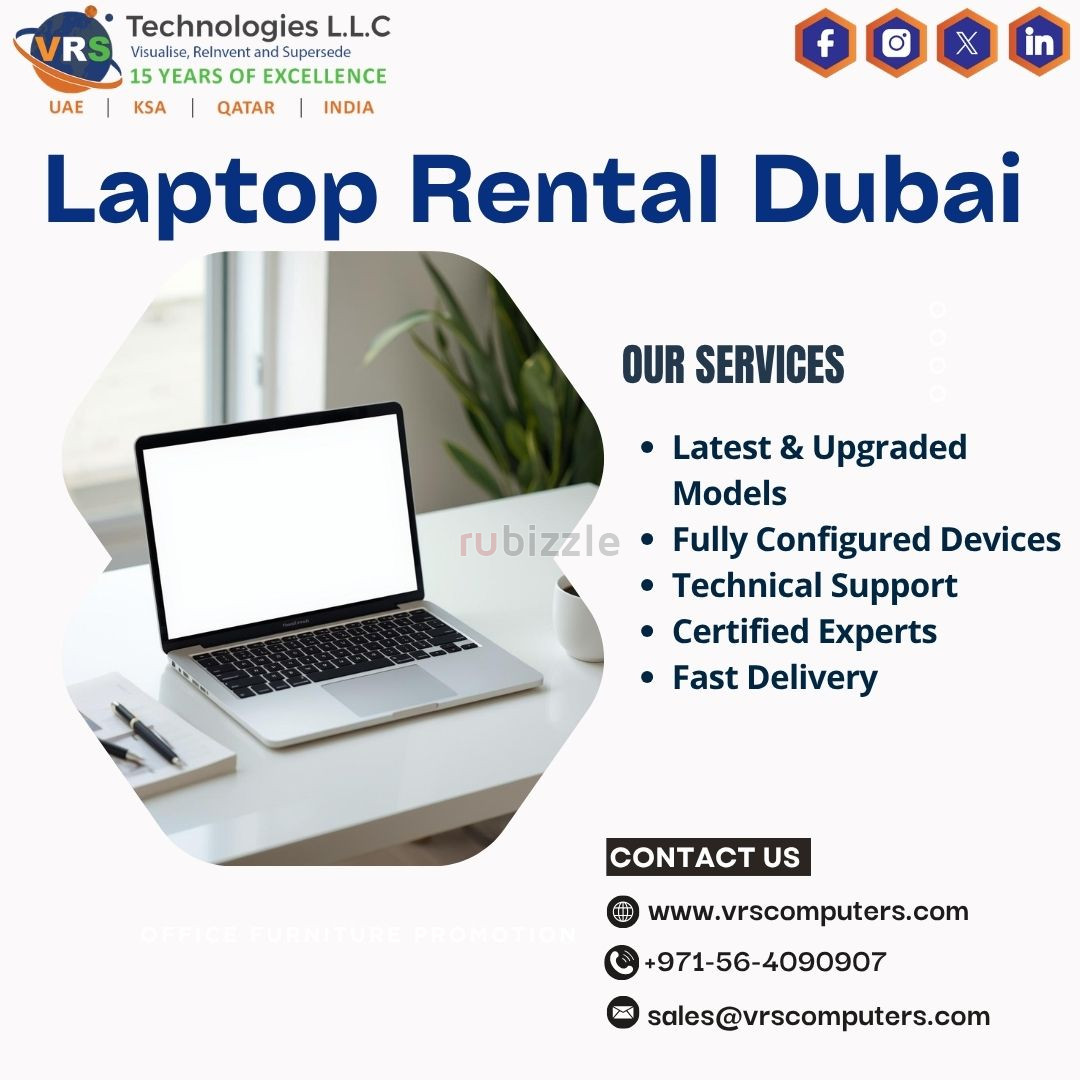 Ready for Laptop Rental Dubai Short Projects?