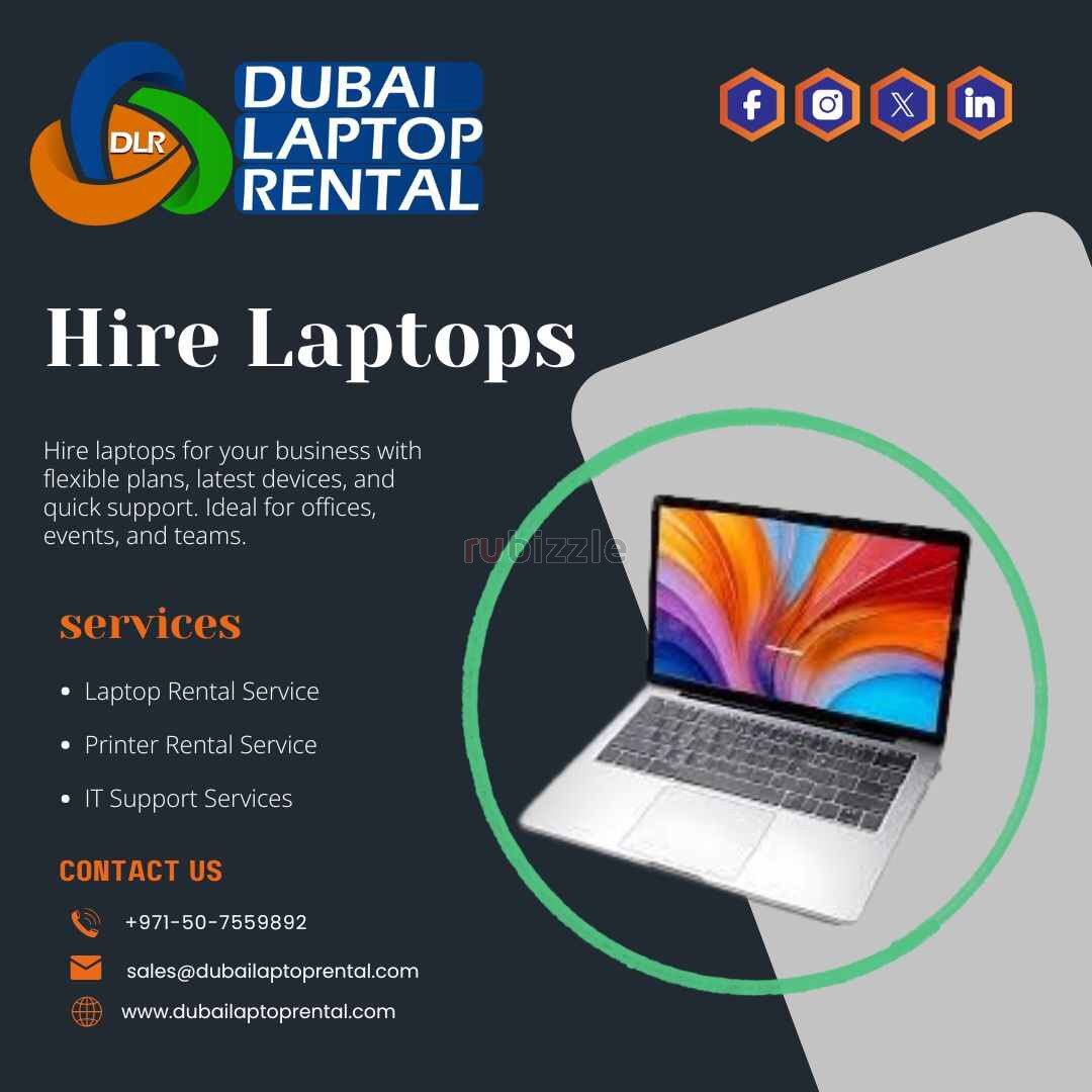 Where to Hire Laptops in Dubai for Business Needs?