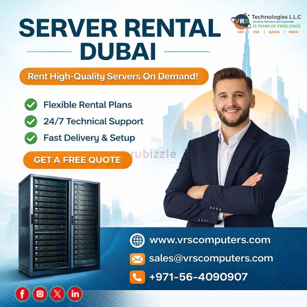 Affordable Server Rental Dubai – Rent Now & Save!