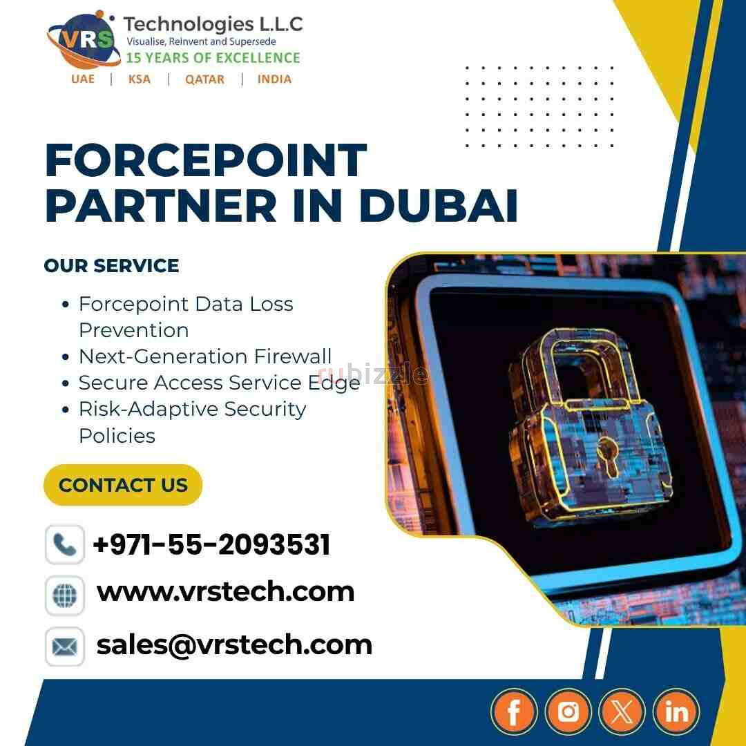 Forcepoint Partner in Dubai for Complete Data Protection