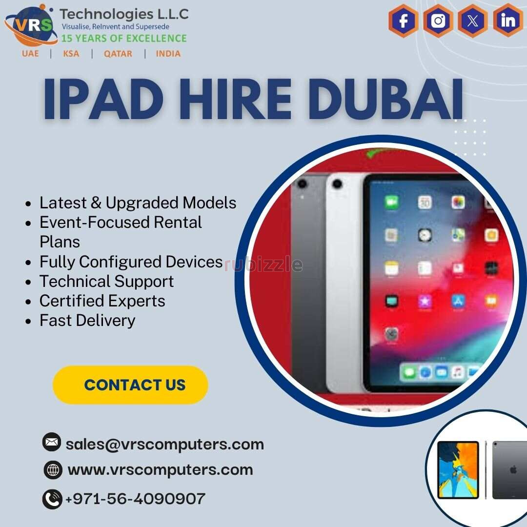 Why Choose iPad Hire Dubai for Your Team?