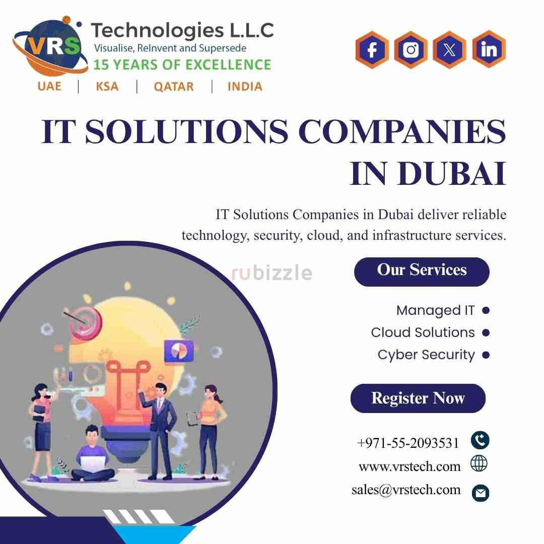 How Do IT Solutions Companies in Dubai Improve IT?