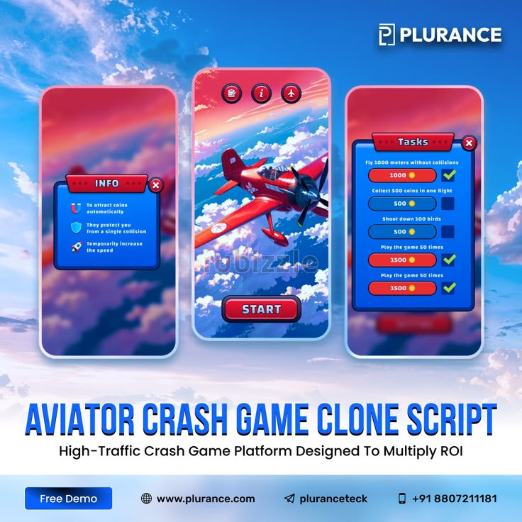 Own a Market-Ready Crypto Game Using Whitelabel Aviator Game Clone