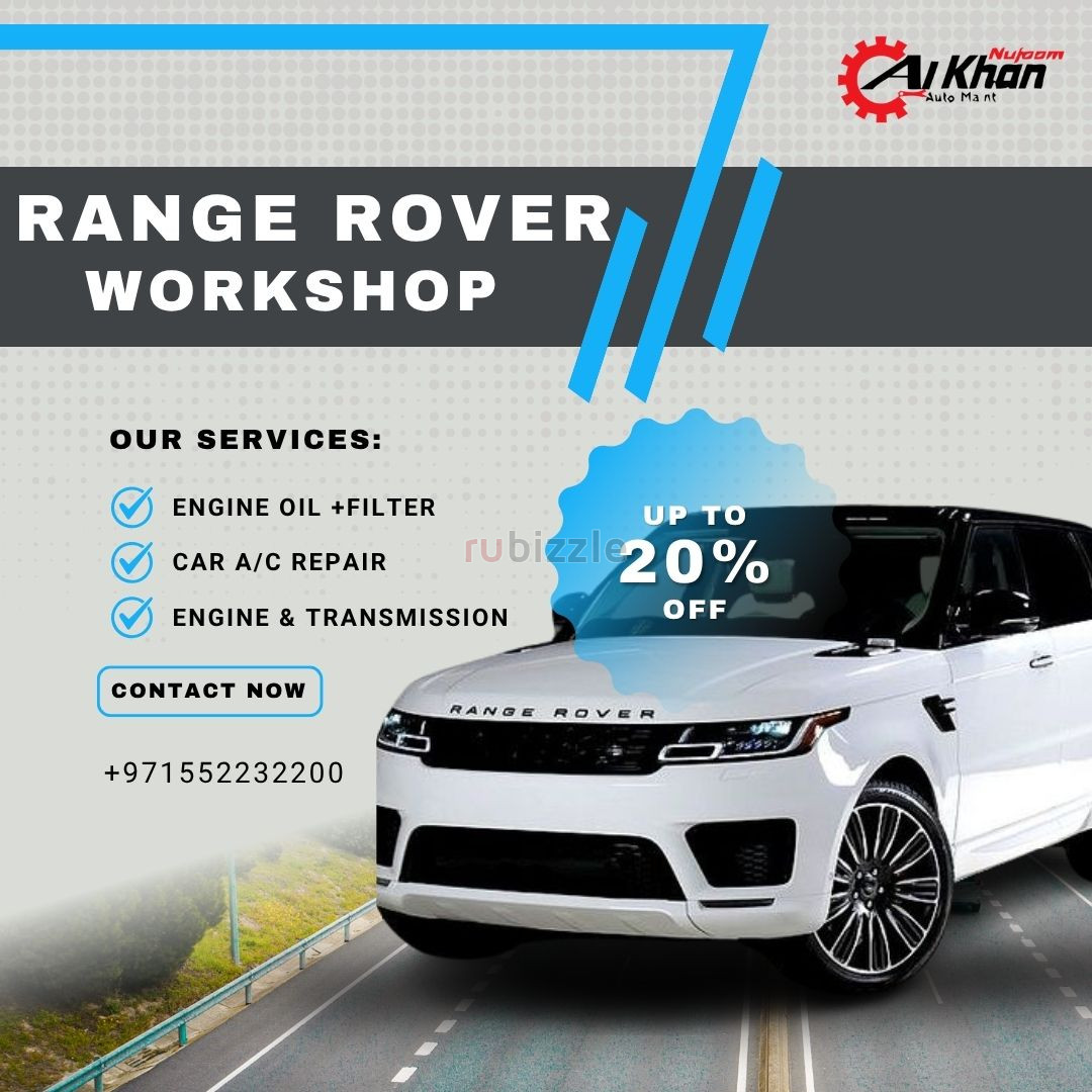 RANGE ROVER WORKSHOP IN UAE