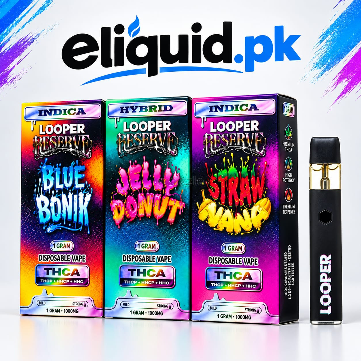 Looper Reserve THC-A Disposable 1G In Pakistan [03390001039]